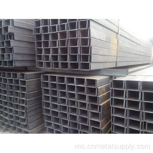 Bahagian saluran SS400 Hot Rolled Steel